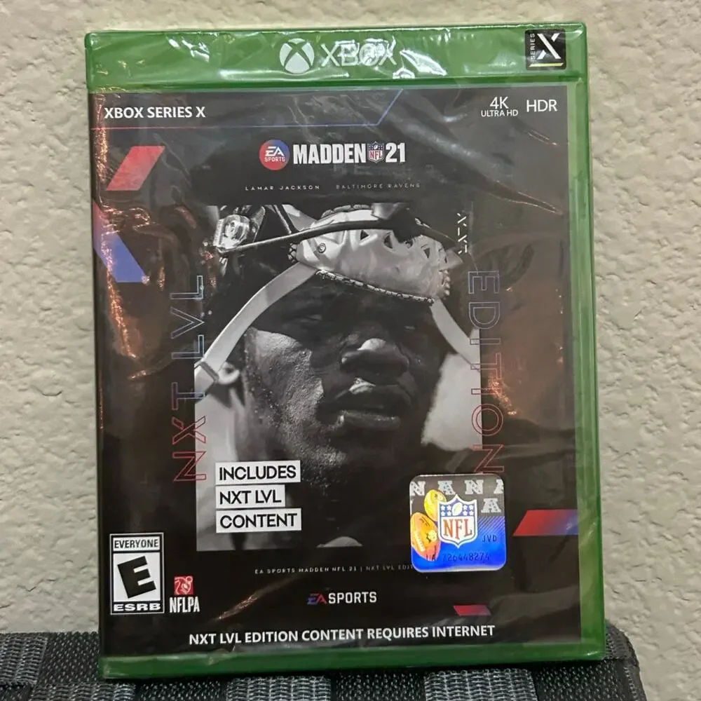 NEW Madden 21 XBOX Series X Video Game NFL Football Gaming Next Level Edition